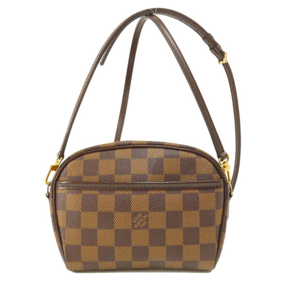 LOUIS VUITTON N51296 Pochette Ipanema PM Damier Ebene Shoulder Bag Canvas - Picture 1 of 11